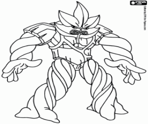 Omalovánka Gormiti lesa