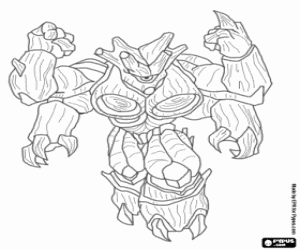 Omalovánka Gormiti Tasarau