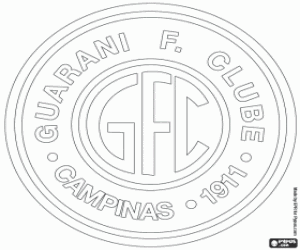 Omalovánka Guarani FC logo