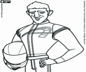 Omalovánka Gustav Nafťák