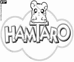 Omalovánka Hamtaro logo