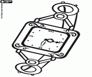 Omalovánka Hodinky, šperk