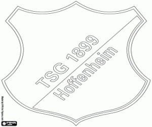 Omalovánka Hoffenheim logo