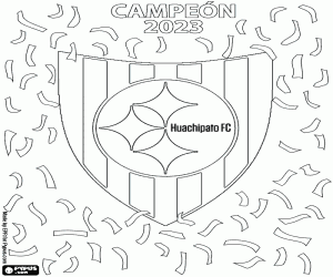 Omalovánka Huachipato FC, šampion 2023