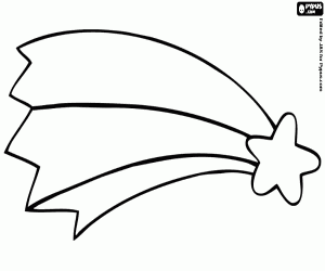 Omalovánka Hvězda, ozdoba pro betlém