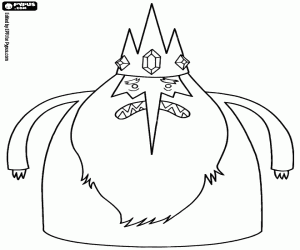 Omalovánka Ice King má magickou moc