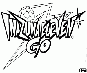 Omalovánka Inazuma Eleven Go logo