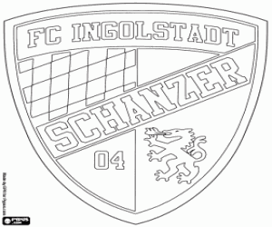 Omalovánka Ingolstadt 04 odznak