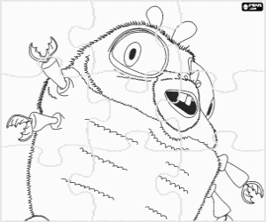 Omalovánka Insectosaurus hádanka