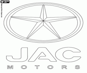 Omalovánka JAC Motors logo