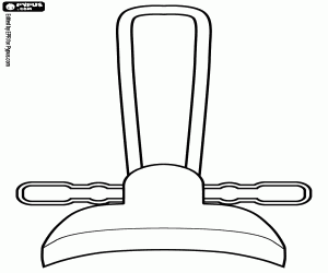 Omalovánka Japonská rituální klobouk