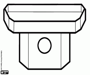 Omalovánka Japonský malý stolek