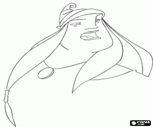 Omalovánka Jeanneline, lovci draků charakter