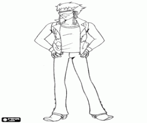 Omalovánka Josh Kirkcpatrick, Team Galaxy