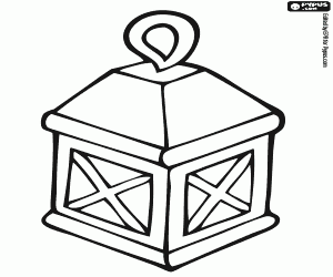 Omalovánka Karbidové lampy pro důl