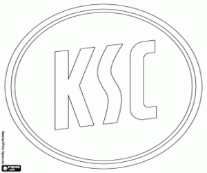 Omalovánka Karlsruher logo