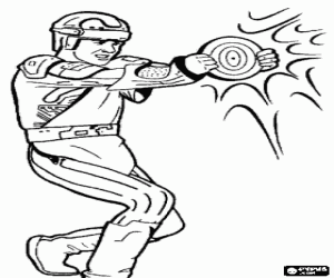 Omalovánka Kevin Lynn Clu a disk světla