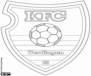Omalovánka KFC Uerdingen 05 emblém