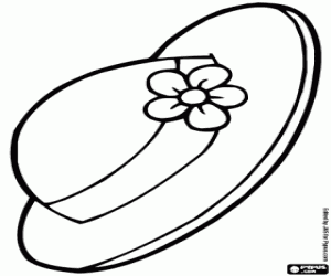 Omalovánka Klobouk s květinou