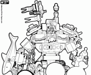 Omalovánka Kovovous, Lego Příběh film charakter