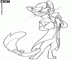 Omalovánka Kočka Capper My Little Pony