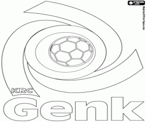 Omalovánka KRC Genk logo