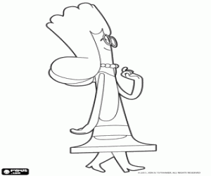 Omalovánka Královna Jammbo ze strany