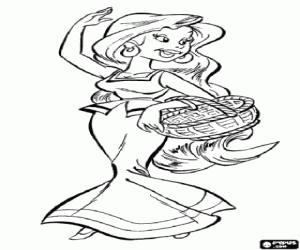 Omalovánka Krásné Falbala