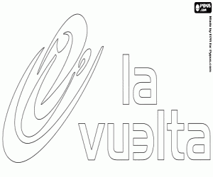 Omalovánka La Vuelta logo