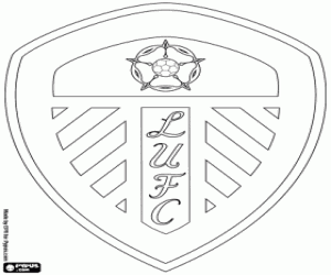Omalovánka Leeds United logo