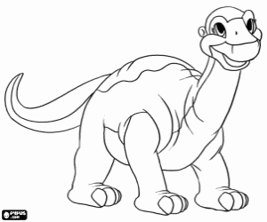 Omalovánka Littlefoot