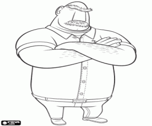 Omalovánka Tim Lockwood, Flinta otec