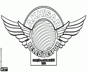 Omalovánka Logo Akhisar Belediyespor