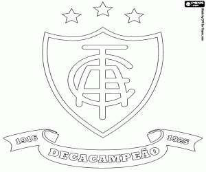 Omalovánka Logo América Mineiro