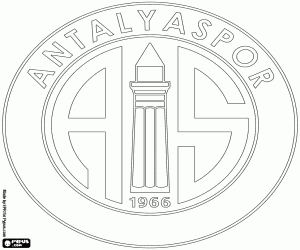 Omalovánka Logo Antalyaspor