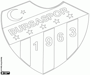 Omalovánka Logo Bursaspor