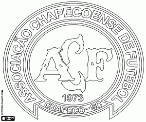 Omalovánka Logo Chapecoense