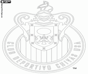 Omalovánka Logo Club Deportivo Chivas USA
