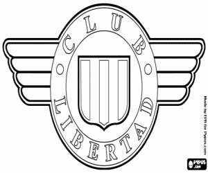 Omalovánka Logo Club Libertad de Asunción