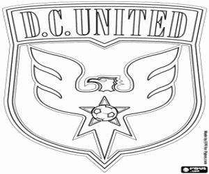 Omalovánka Logo DC United