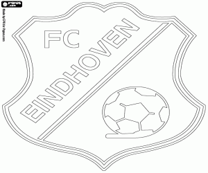 Omalovánka Logo FC Eindhoven