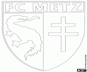Omalovánka Logo FC Metz