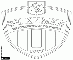 Omalovánka Logo FK Chimki