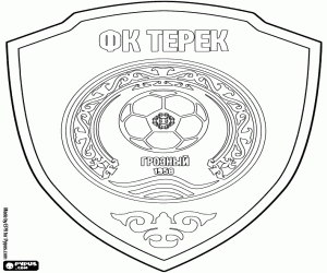 Omalovánka Logo FK Terek Groznyj