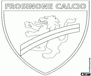 Omalovánka Logo Frosinone Calcio
