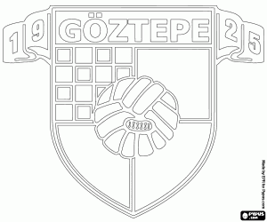 Omalovánka Logo Göztepe SK