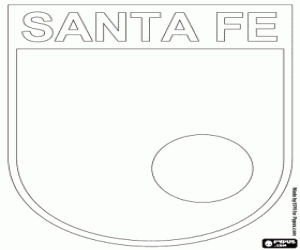 Omalovánka Logo Independiente Santa Fe
