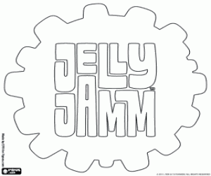Omalovánka Logo Jelly Jamm