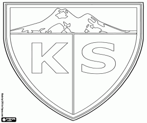 Omalovánka Logo Kayserispor