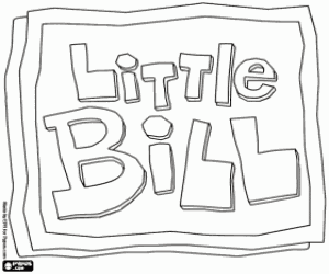 Omalovánka Logo Little Bill